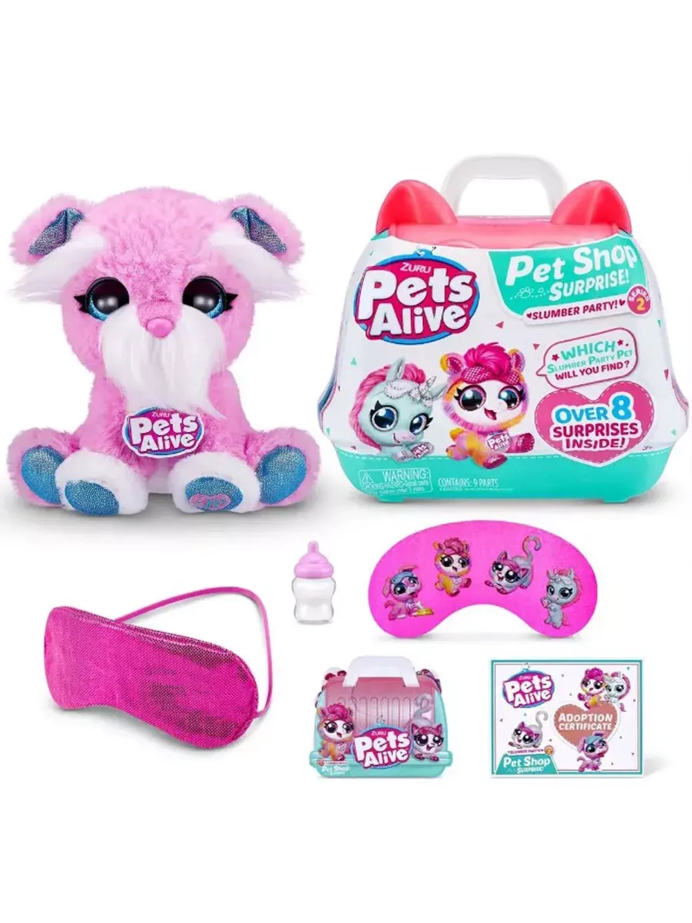 Мягкая игрушка сюрприз Зуру Pets Alive Pet Shop Surprise 2