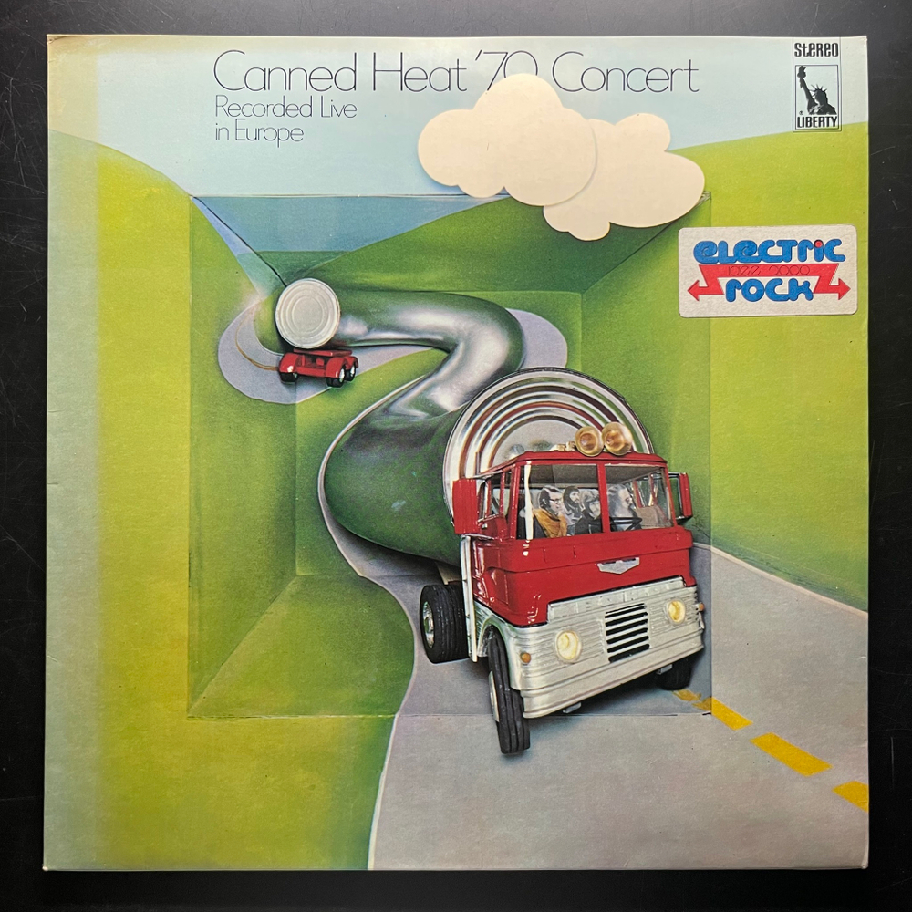 Canned Heat ‎– '70 Concert: Recorded Live In Europe (Дания 1970г.)