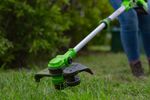 Триммер аккумуляторный Greenworks G24LT301, 24V, 30 см, с 1хАКБ 4А и ЗУ (2113207UB)