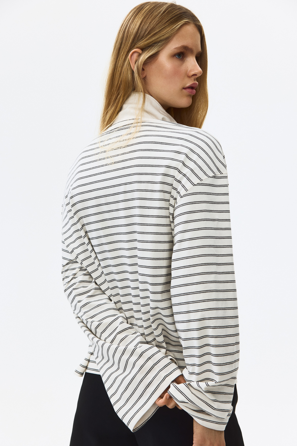 Хлопковый топ-поло - H&M