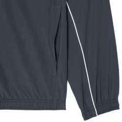 Мужская теннисная куртка Lacoste Sport Water-Repellent Trim Accent Track - dark grey/white