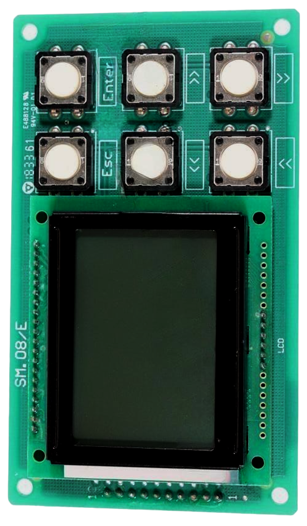 Плата индикации SM.08/E контроллера F5021 SANYO.