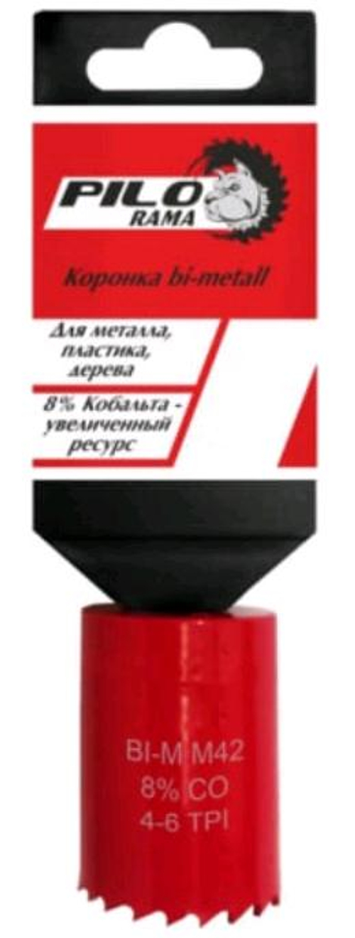 Коронка по дереву и металлу  20 мм Bi-Metall (Кобальт 8%) / Pilorama 570020