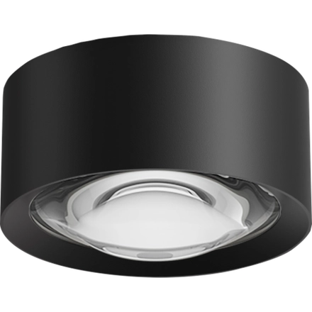 Светильник накладной OCCHIO 8W, D90xH45мм, 4000К, IP54, черный