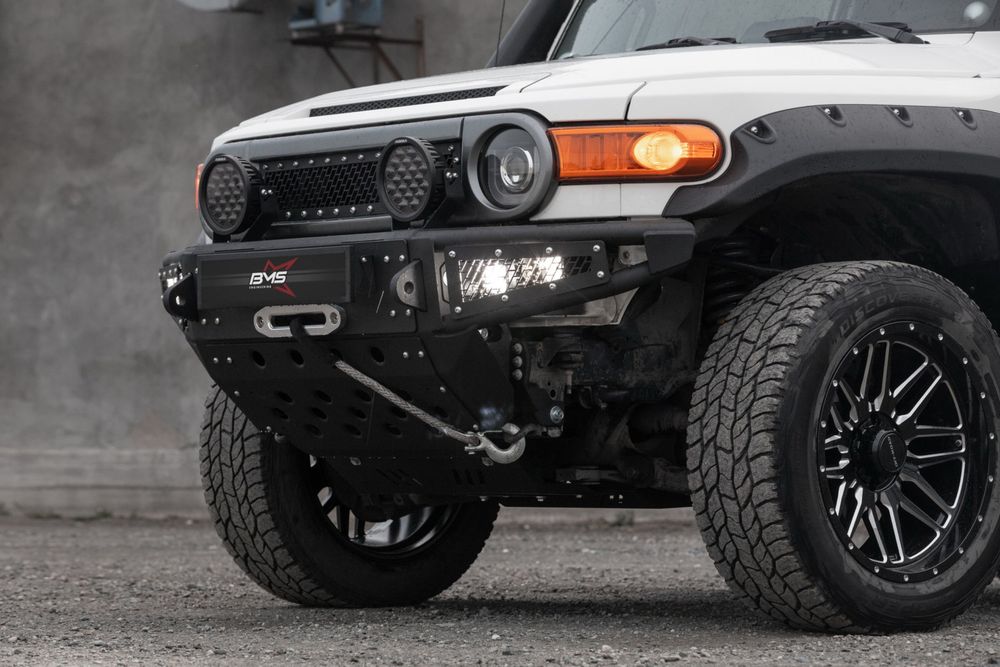 Бампер силовой передний BMS ALFA для Тойота FJ Cruiser 2005-2023