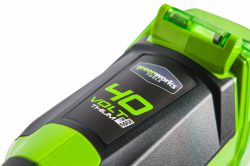 Снегоуборщик-снеголопата GREENWORKS GD40SS 40В,б/щ,30 см,1хАКБ 4 А.ч и ЗУ (2600807///)