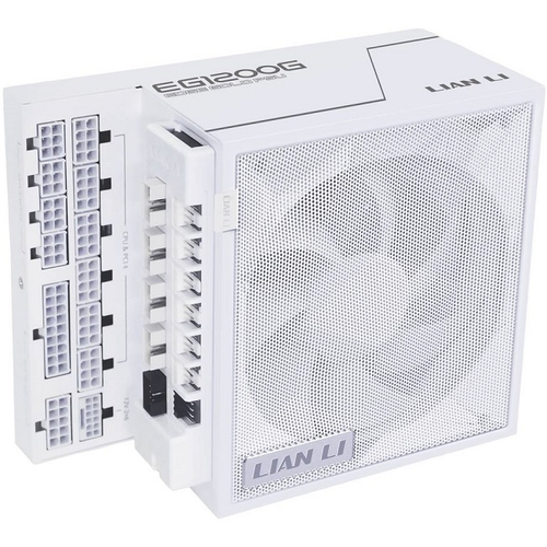 Блок питания Lian Li 1200W EG1200G White, модульный, 16 Pin PCIe 5.1, USB HUB, 80 PLUS Gold (G9P.EG1200G.WH00.RU)