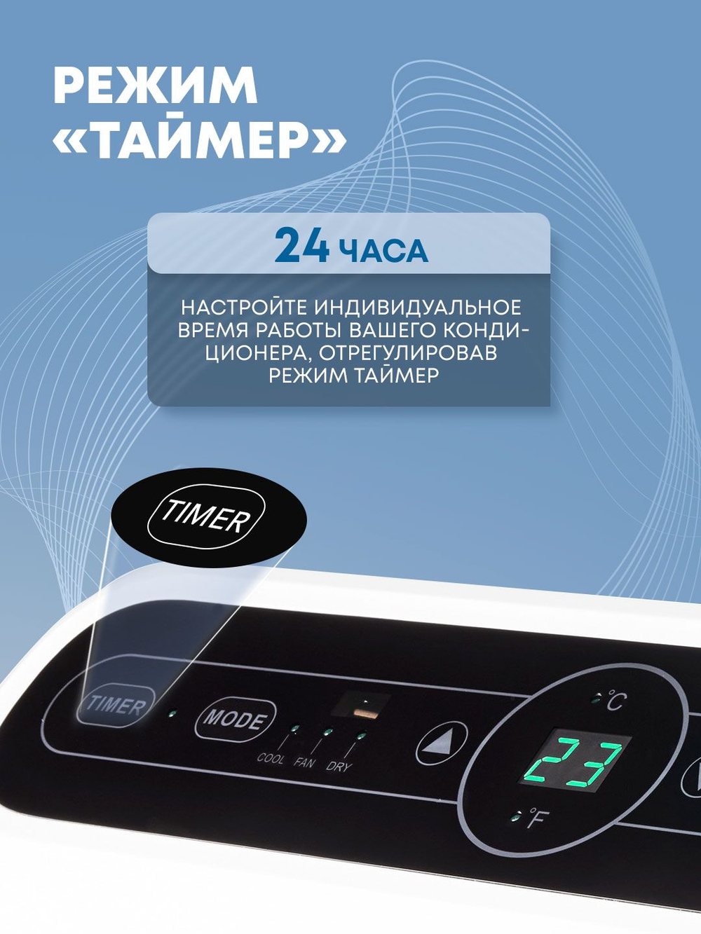 Кондиционер мобильный Ballu Aura BPAC-12 CP/N1_24Y