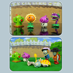 Коллекционные фигурки "Plants vs. Zombies Cube"