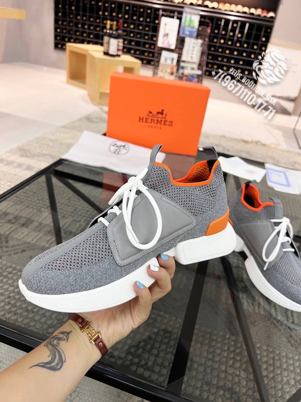 Кроссовки Hermes