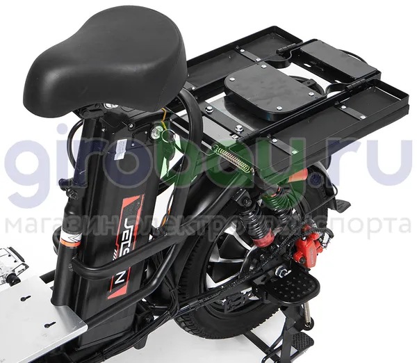 Электровелосипед Jetson Monster Pro Black 1200W (60V/30Ah) двойные амортизаторы фото №15
