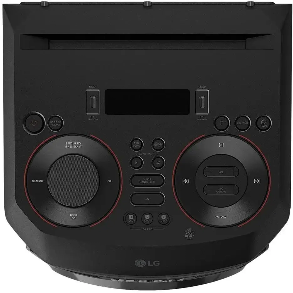 Портативная колонка LG XBOOM RNC9 черный 1000Вт FM USB BT