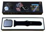 Умные смарт часы X7 PRO Smart Watch New 2022 / X7 про с беспроводной зарядкой, фитнес трекером, пульсометром / Идеальный подарок, 45mm, Black Черный