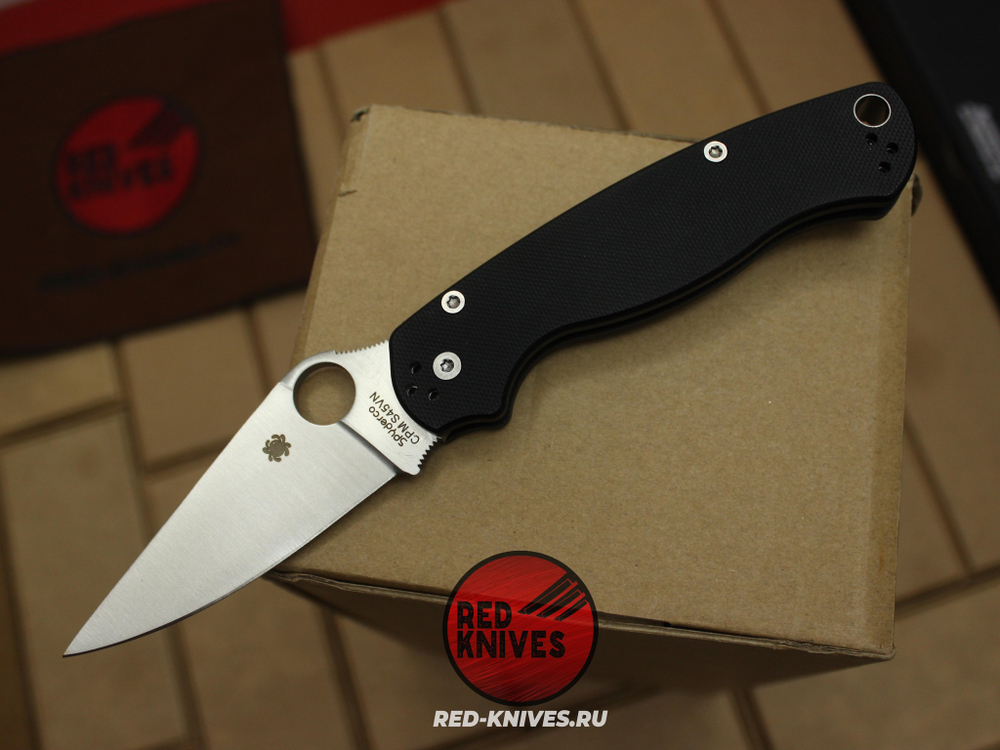 Нож Spyderco Paramilitary 2 Black C81GP2