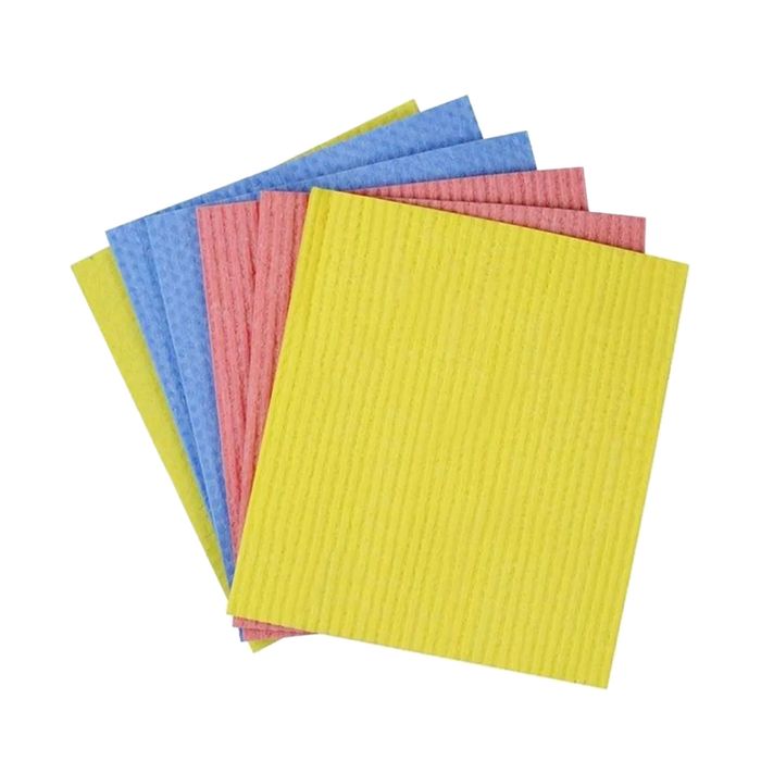 Vileda Губчатая салфетка Sponge Cloth, 5+1 шт