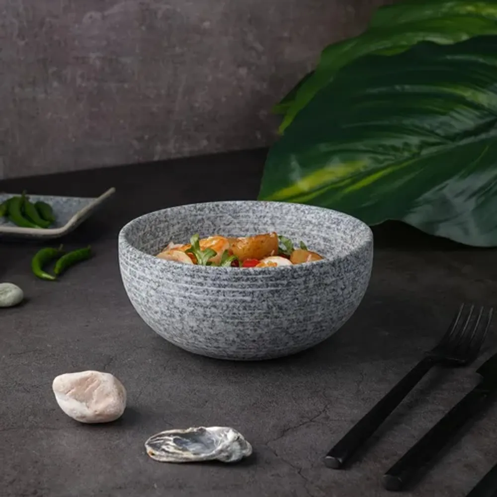 Салатник 570 мл d 14,6 см h6,7 см Stone Untouched Taiga P.L. Proff Cuisine [1]