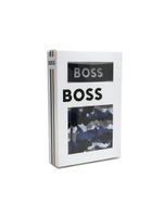 трусики-боксеры trunk 24 print BOSS BLACK - голубой(50479053)