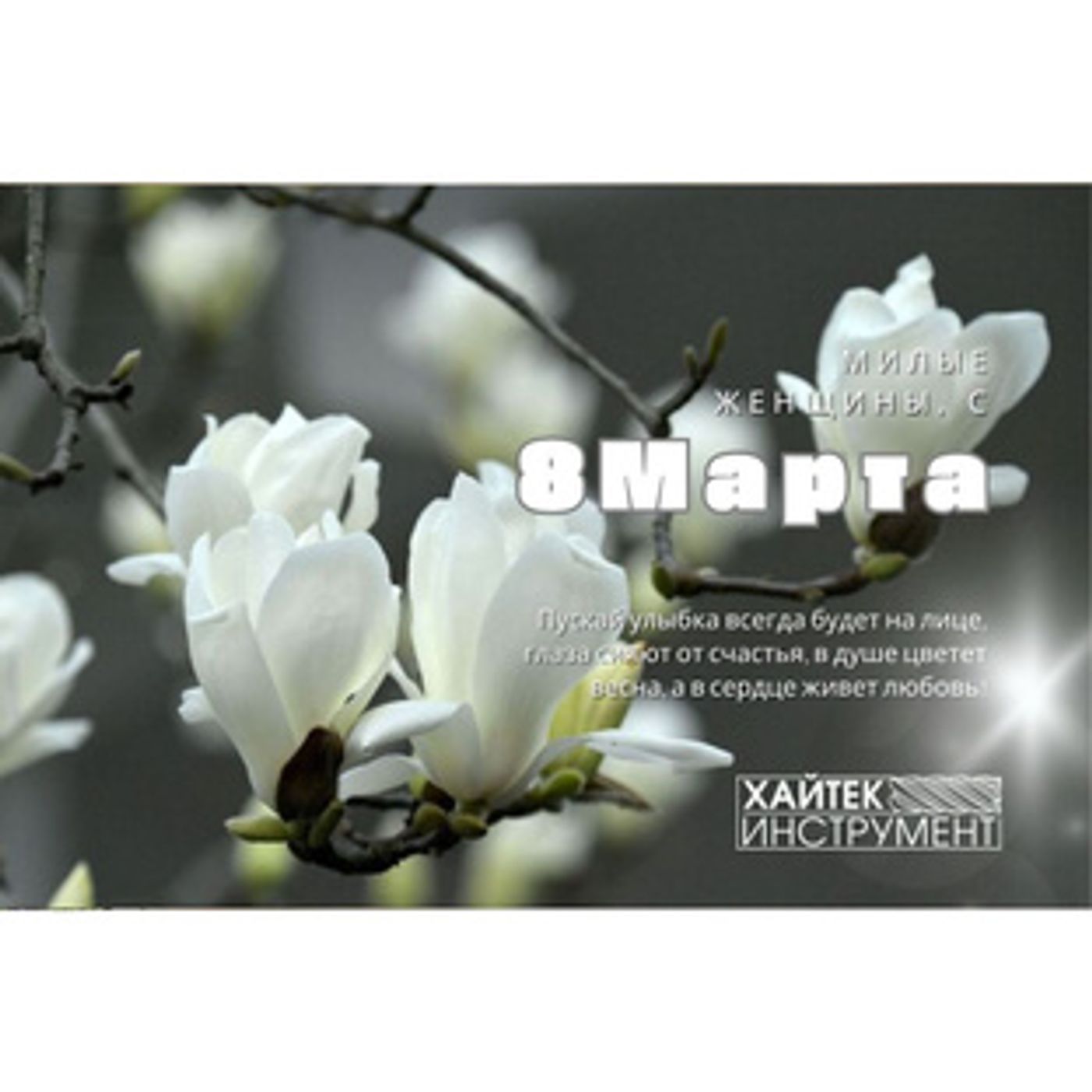 Милые женщины! С 8 Марта!