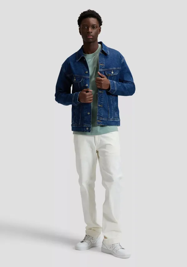 Куртка джинсовая мужская LEE RELAXED RIDER JACKET INDIGO WARP