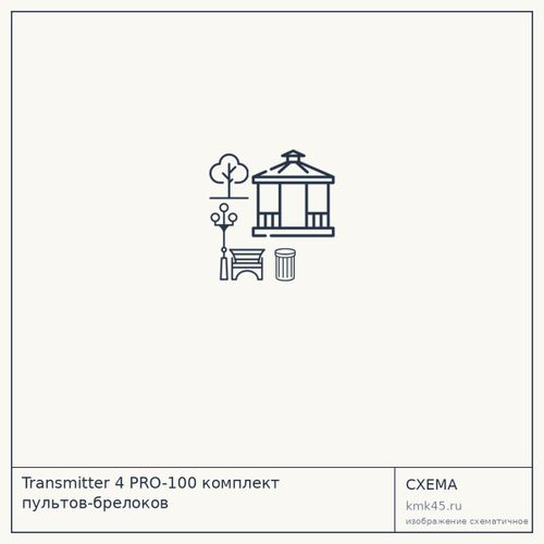 Transmitter 4 PRO-100 комплект пультов-брелоков