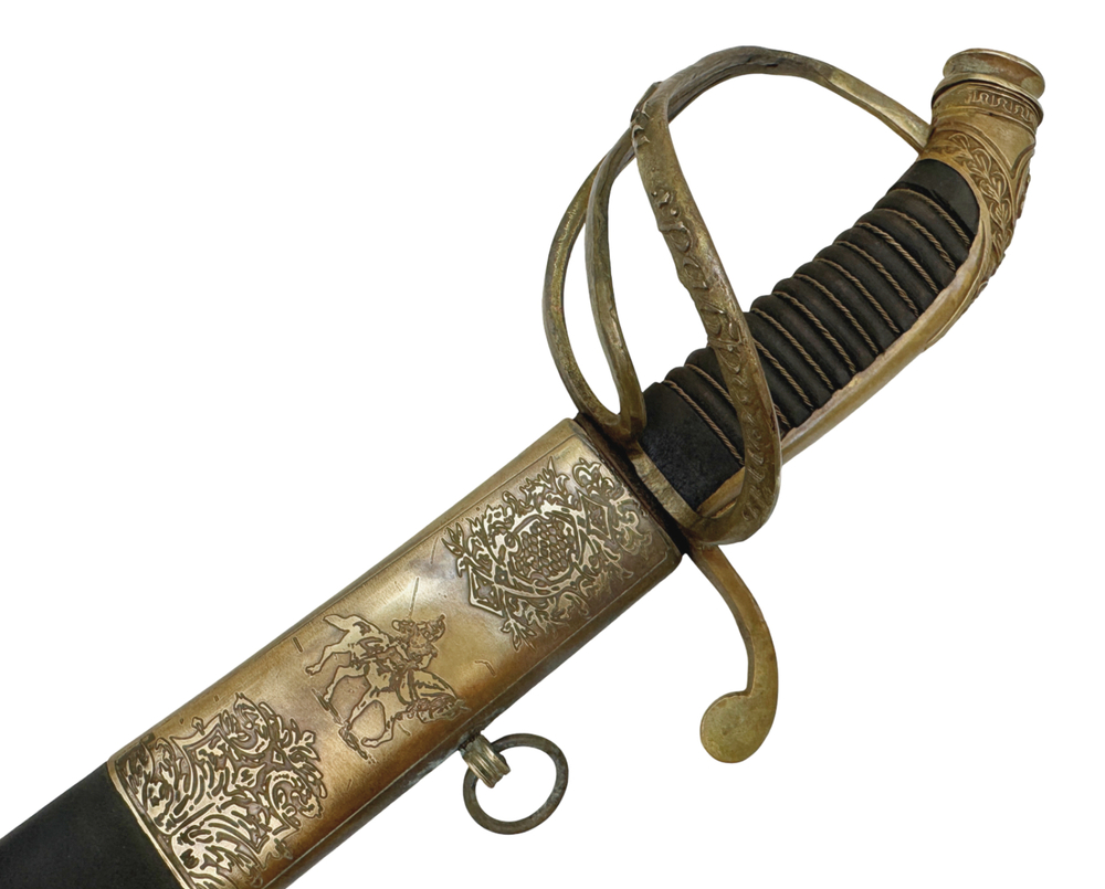 Палаш Кирасирский офицерский, состаренный