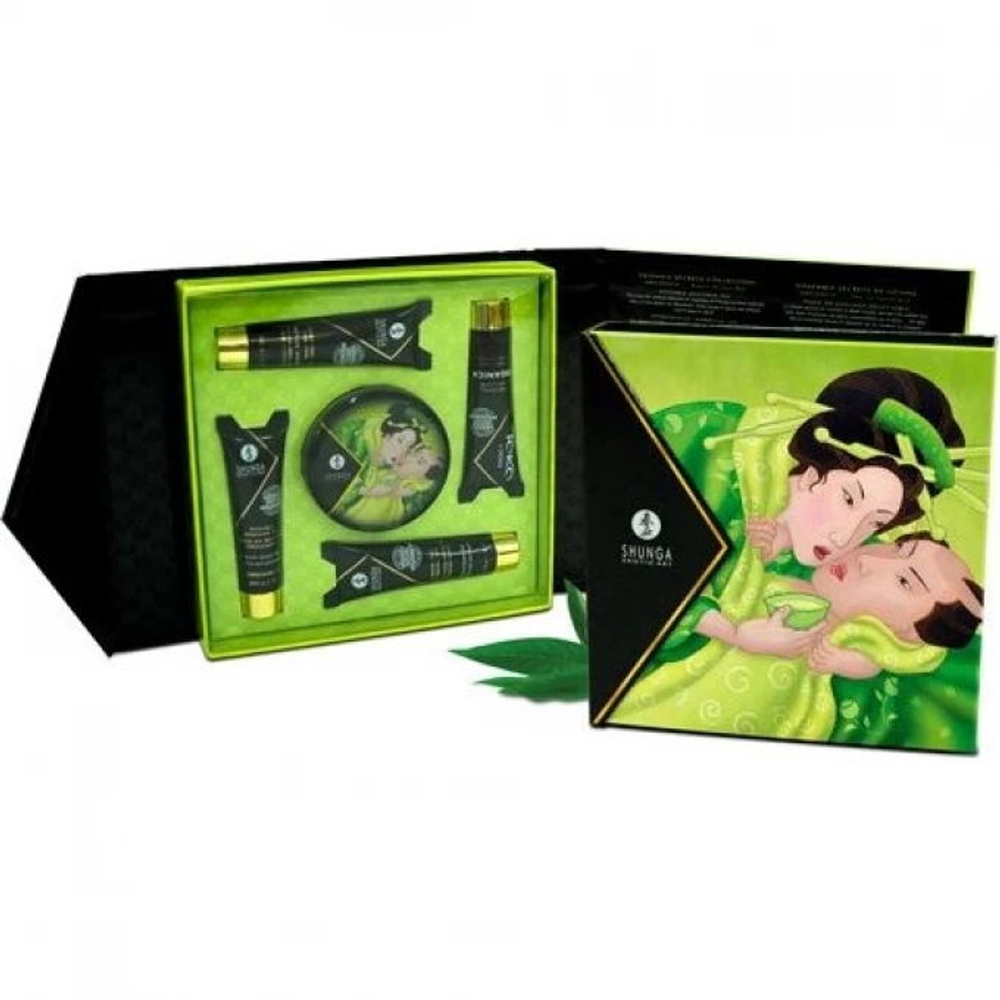 Набор лубрикантов "Geishas Secret Kit Green Tea", Shunga