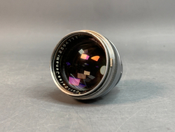 Carl Zeiss Jena Sonnar T 5cm f/1.5 М39, царапины на передней линзе