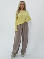 Лонгслив Тихая гавань (нежный желтый) Б16393-5М LT Collection