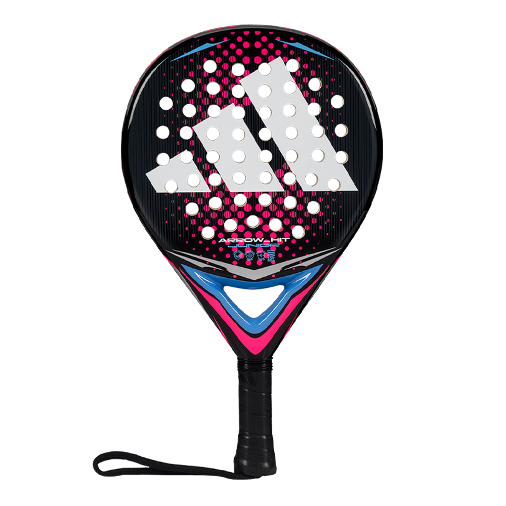 Ракетка Adidas Arrow Hit Junior, белая/розовая, 2026