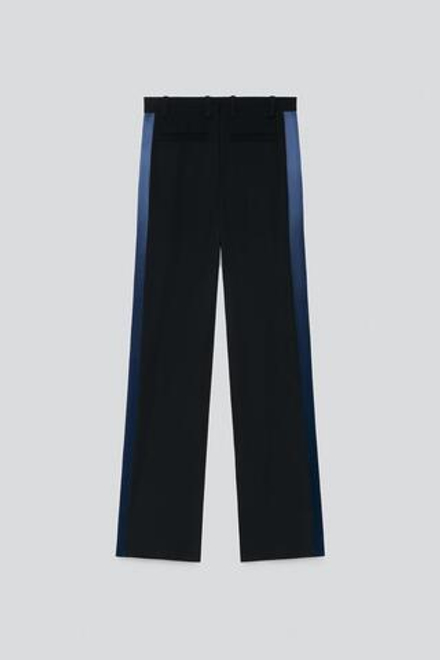 ZARA X BAISI GUADAGNINO ШЕРСТЯНЫЕ КОСТЮМНЫЕ БРЮКИ, ЧЕРНЫЙ