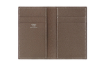 HERMES MC² Euclide 4 Card Slots Epsom Calfskin Card Holder Men"s Elephant Gray