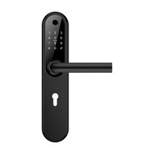 Накладки электронного замка Home Plus Black 4240 (врезной механизм отдельно)