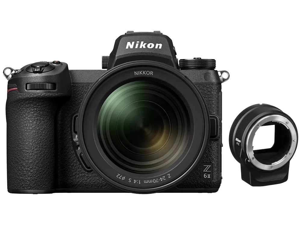 Цифровая фотокамера Nikon Z 6II Kit 24-70mm f/4 S + FTZ адаптер