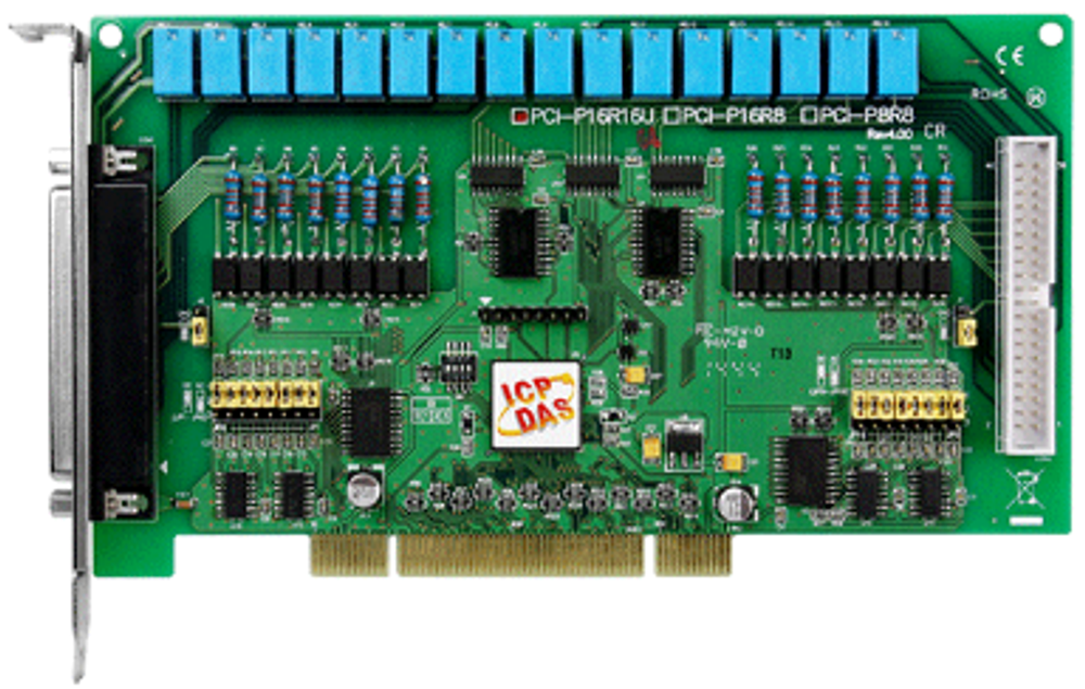 Плата ICP DAS PCI-P16R16U CR