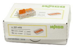 Клеммы WAGO 222-413 50 шт.