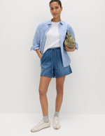 Хлопковые джинсовые шорты T57005735 - Marks & Spencer