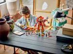 Конструктор LEGO Monkie Kid 80057 Боевой робот Нежы "Огненное кольцо"