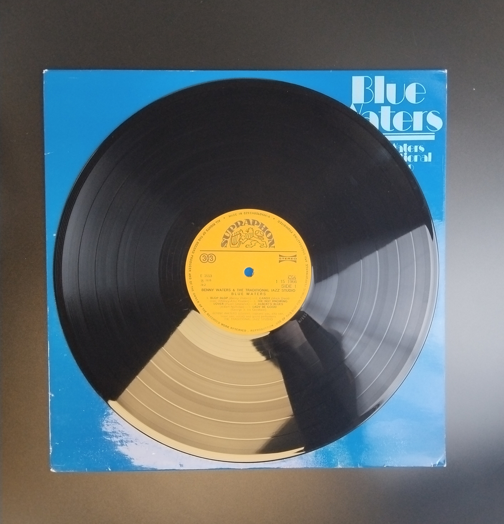 LP Benny Waters & The Traditional Jazz Studio - Blue Waters. Джаз. Supraphon Чехословакия 1976 год.