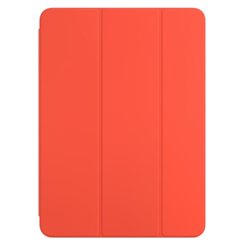 Обложка Apple Smart Folio для iPad Air (дизайн 2022)  «Солнечный апельсин» | Electric Orange