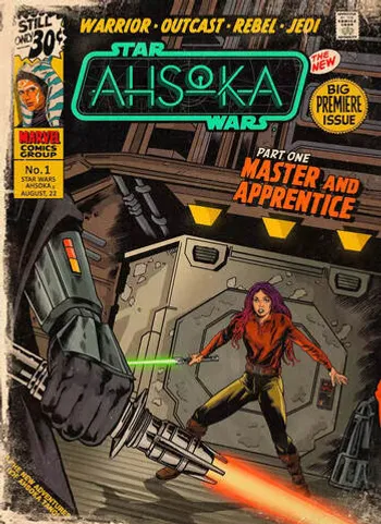 Открытка «Star Wars Ahsoka #1: Master and Apprentice»