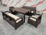 Обеденный комплект под ротанг YALTA FAMILY MAXI SET
