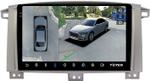 Магнитола для Toyota Land Cruiser 105 1998-2007 - Teyes CC3-2K-360 на Android 10, Быстрая, 2K QLED, CarPlay, 4G SIM-слот, 4 камеры в комплекте