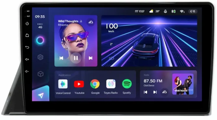 Магнитола для Toyota Sienta 2 2015-2022 - Teyes CC3 Android 10, Быстрая, CarPlay, SIM-слот