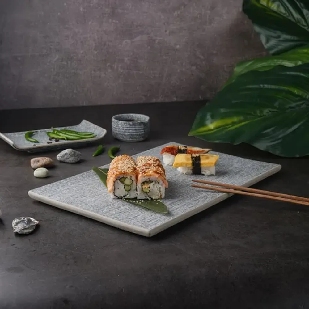 Блюдо прямоугольное 33*21 см h1,3 см Stone Untouched Taiga P.L. Proff Cuisine [1]