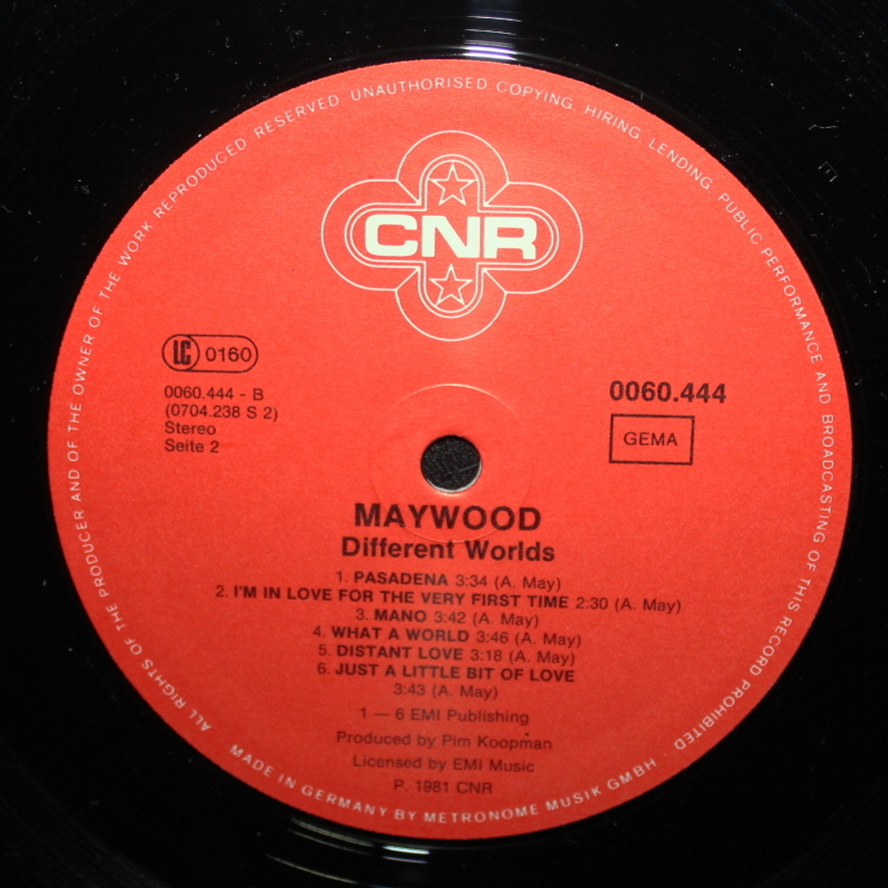 Maywood / Different Worlds (LP)