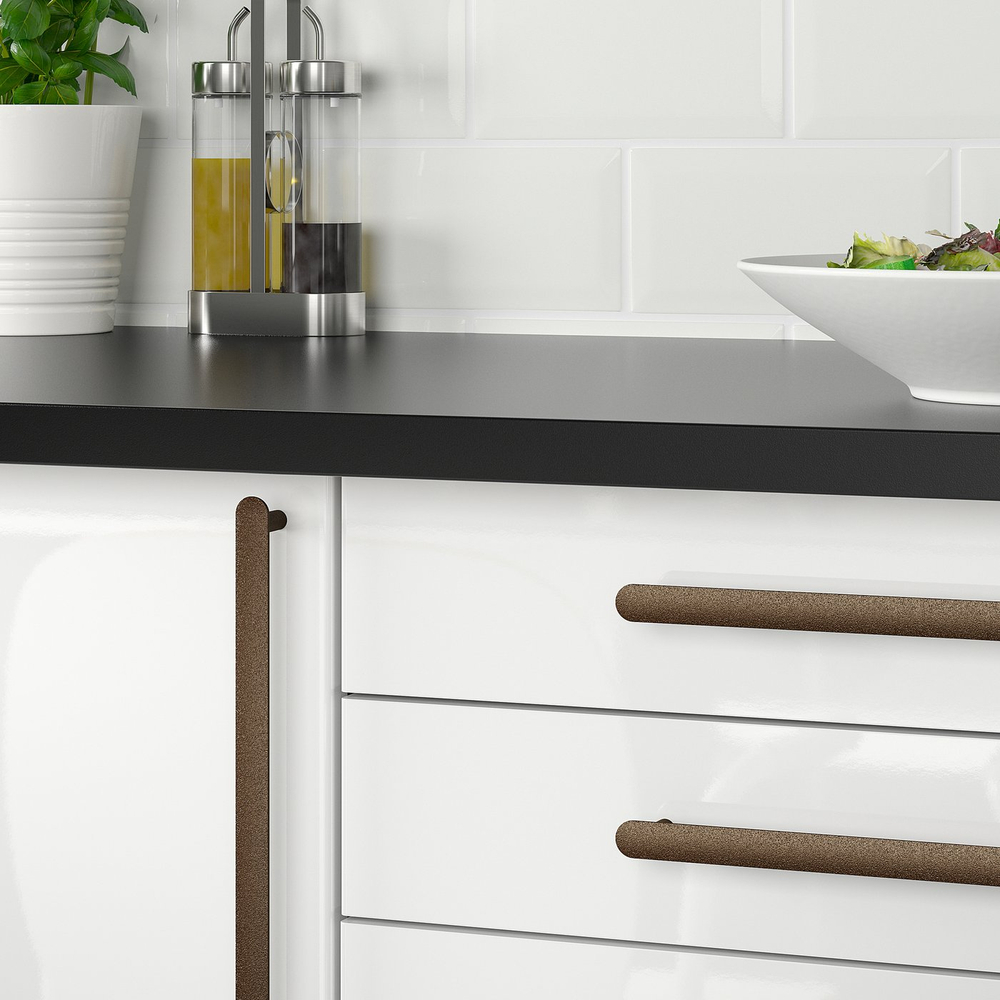 IKEA NYDALA  (ИКЕА НИДАЛА)  -  Ручка мебельная - коричневая 346 мм