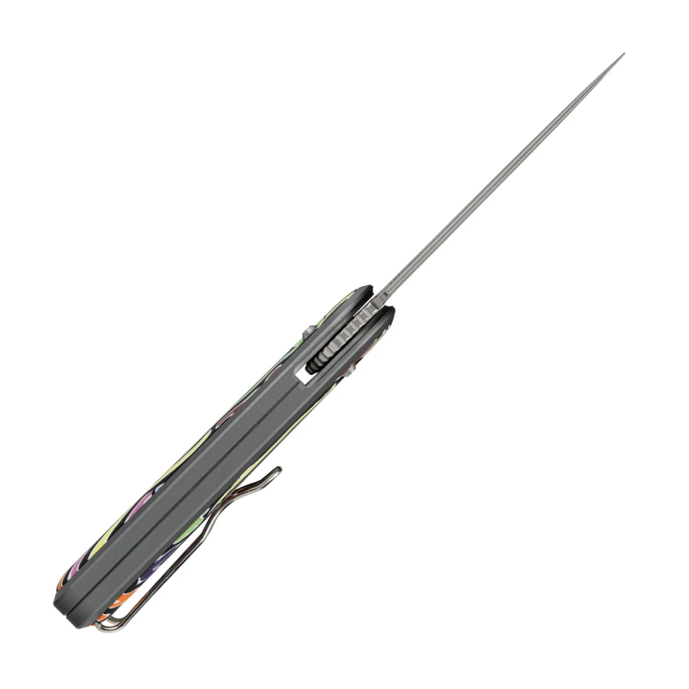 Нож складной SRM 251MB-GX Twin Beadblast (N690, Rainbow G10/Aluminium)