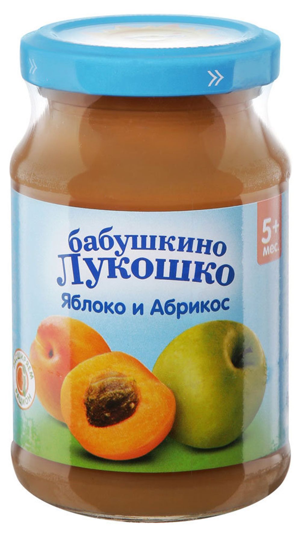 Пюре Бабушкино лукошко 190 из Яблок и абрикосов