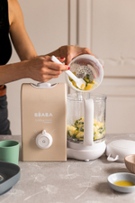 Кухонный комбайн для детского питания 5 в 1 BEABA Babycook Express бежевый