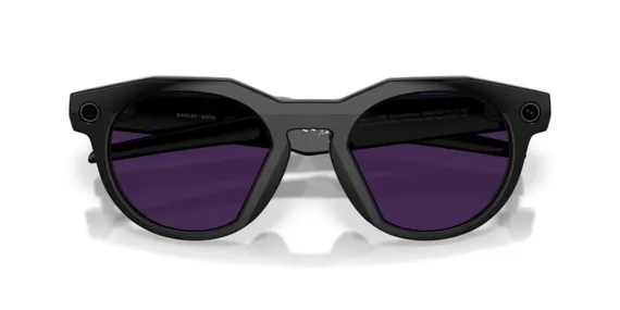 Умные очки Oakley Meta HSTN 00W8002 (Чёрная оправа, фотохромные аметистовые линзы) Black/Transitions Amethyst 145-51